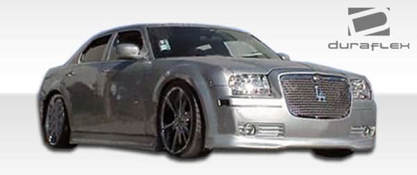 2005-2010 Chrysler 300 Elegante Style Front Lip Under Spoiler - FRP