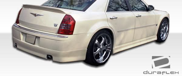 2005-2010 Chrysler 300 Elegante Style Rear Lip Under Spoiler - FRP