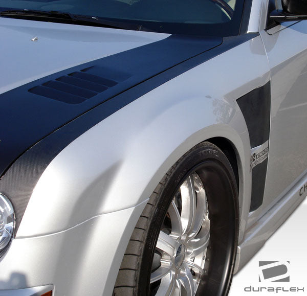 2005-2010 Chrysler 300 Executive Style Fenders - Carbon Fiber