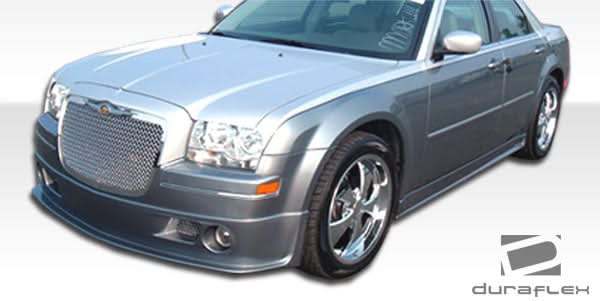 2005-2010 Chrysler 300 VIP Style Side Skirts Rocker Panels - FRP
