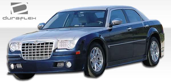 2005-2010 Chrysler 300 VIP Style Side Skirts Rocker Panels - FRP