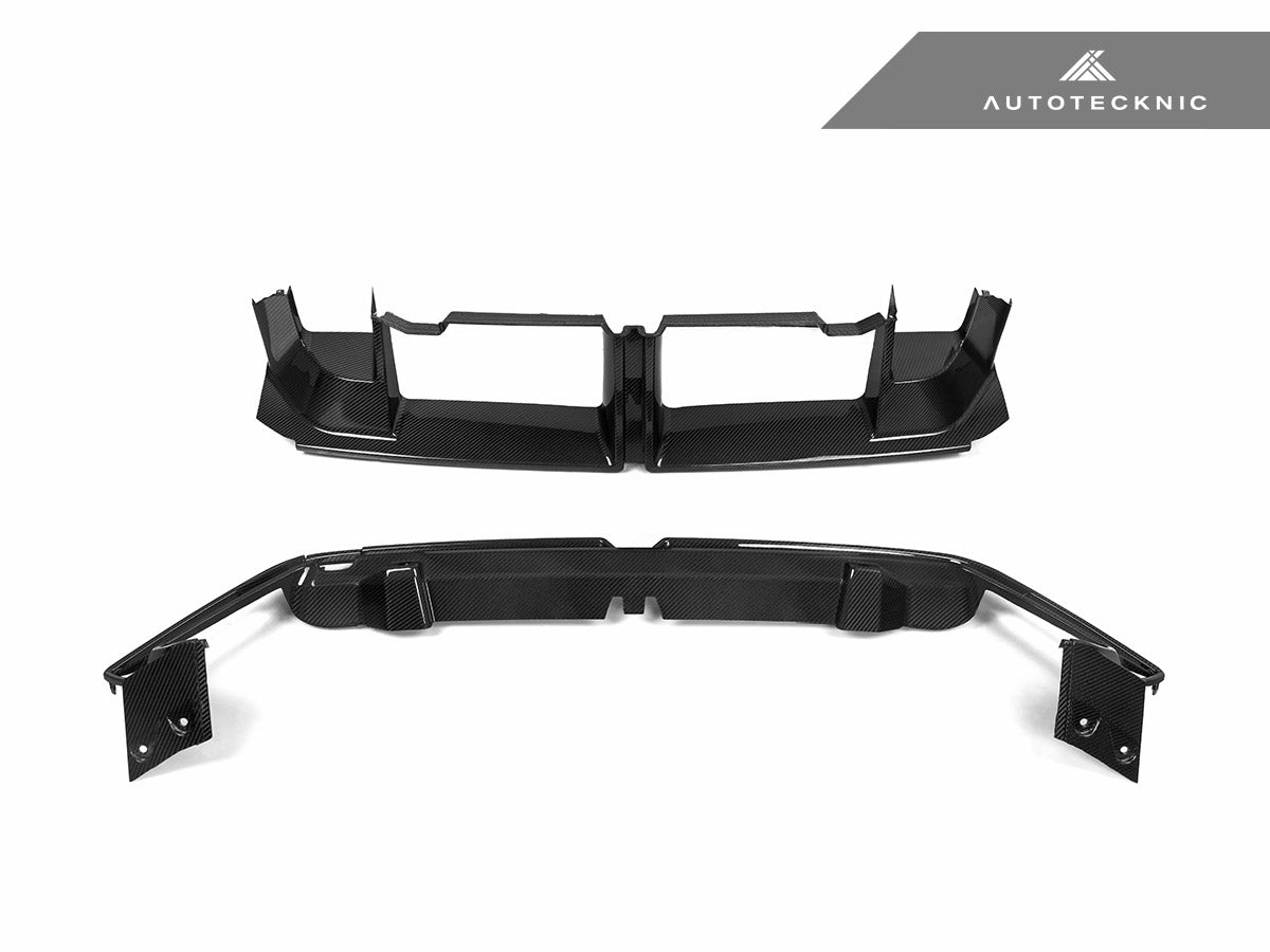 AutoTecknic Dry Carbon OEM-Spec Center Bumper Trim - G90/ G99 M5