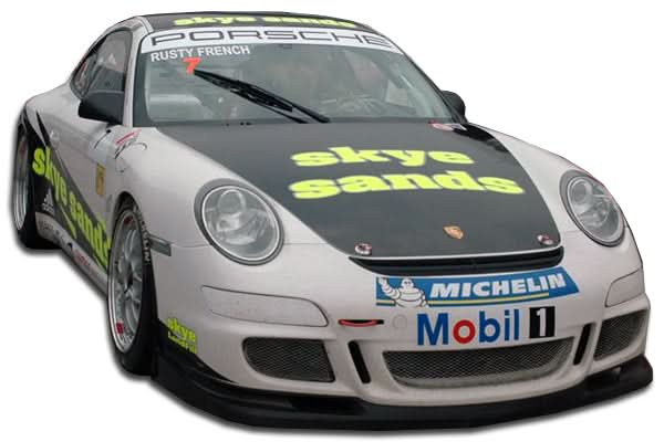 2005-2011 Porsche 911 Carrera Cup Car Look Front Bumper Cover - 3 Piece