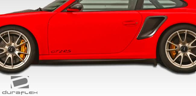 2005-2012 Porsche 911 Carrera GT-2 Look Side Skirts - 2 Piece - FRP
