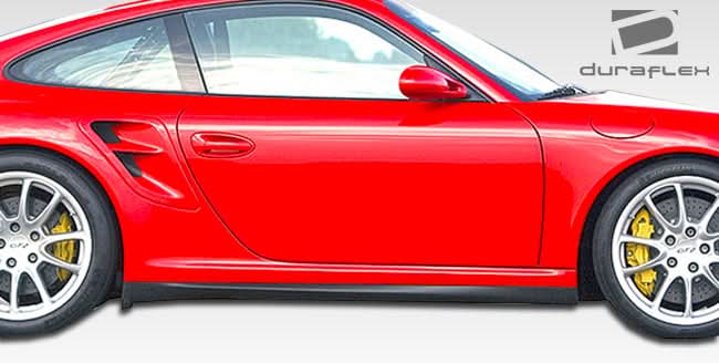 2005-2012 Porsche 911 Carrera GT-2 Look Side Skirts - 2 Piece - FRP