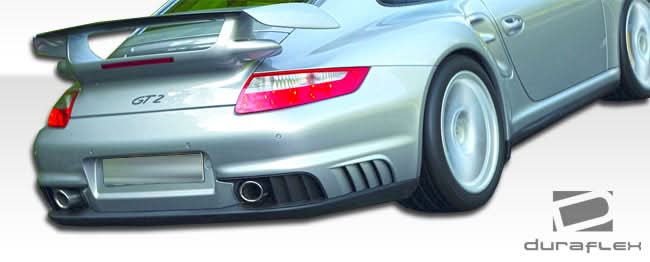 2005-2012 Porsche 911 Carrera GT-2 Look Side Skirts - 2 Piece - FRP