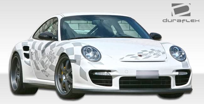 2005-2012 Porsche 911 Carrera GT-2 Look Side Skirts - 2 Piece - FRP