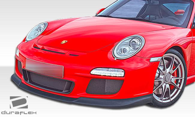 2005-2011 Porsche 911 Carrera GT3-V2 Look Front Lip Spoiler - FRP