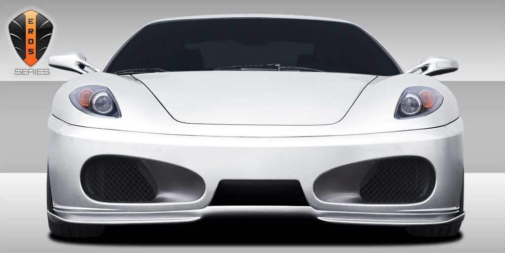 2005-2009 Ferrari F430 Eros Style Front Lip Under Spoiler - FRP
