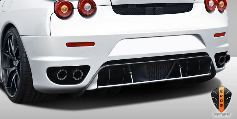2005-2009 Ferrari F430 Eros Version 1 Style Rear Diffuser - FRP