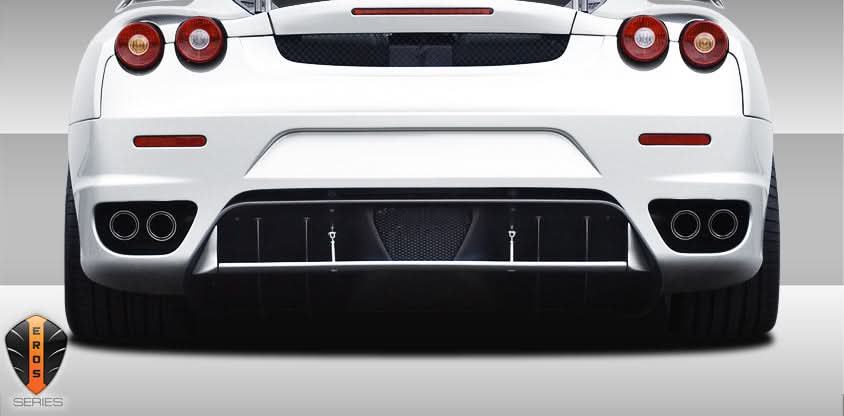 2005-2009 Ferrari F430 Eros Version 1 Style Rear Diffuser - FRP