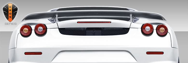 2005-2009 Ferrari F430 Convertible Eros Version 1 Style Wing Spoiler - FRP