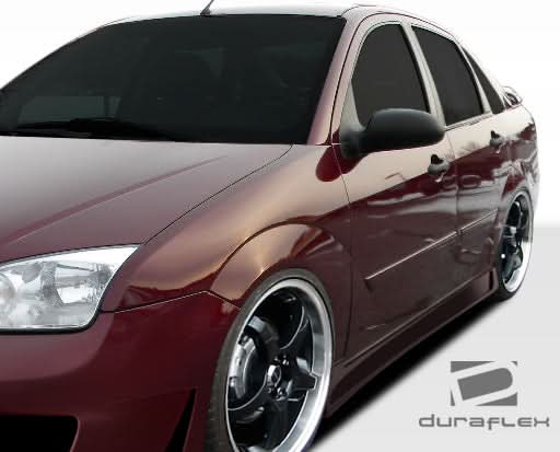 2005-2007 Ford Focus B-2 Style Body Kit - 4 Piece - FRP