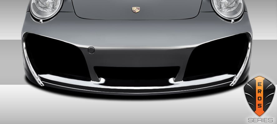 2005-2011 Porsche 911 Carrera Eros V1 Style Front Lip Spoiler - FRP