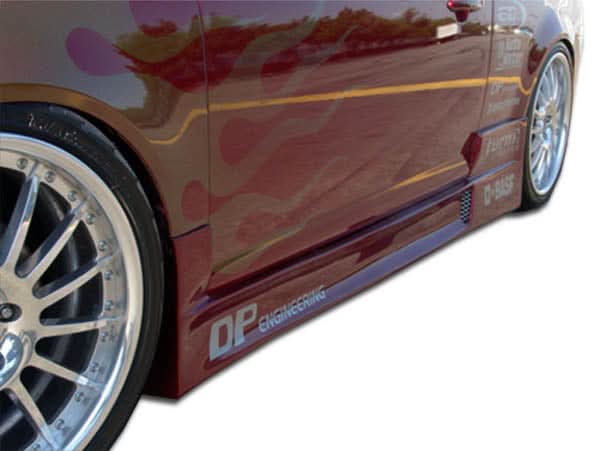 2005-2010 Chevrolet Cobalt Drifter 2 Style Side Skirts - 2 Piece - FRP