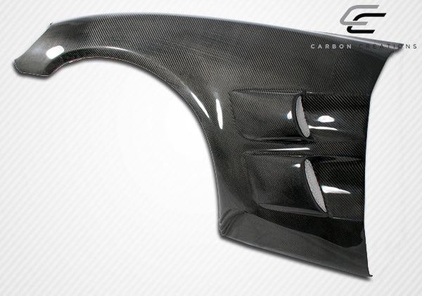 2005-2013 Chevrolet Corvette C6 Carbon Creations ZR Edition Front Fenders - 2 Piece