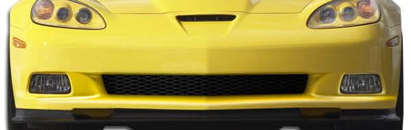 2005-2013 Chevrolet Corvette C6 ZR Edition Style Front Lip Under Spoiler Air Dam - Carbon Fiber