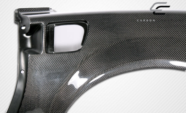 2005-2013 Chevrolet Corvette C6 Carbon Creations ZR Edition Rear Fenders - 2 Piece