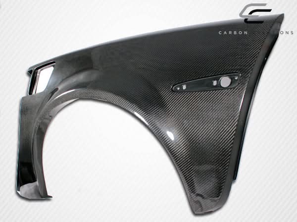 2005-2013 Chevrolet Corvette C6 ZR Edition Style Rear Fenders - Carbon Fiber
