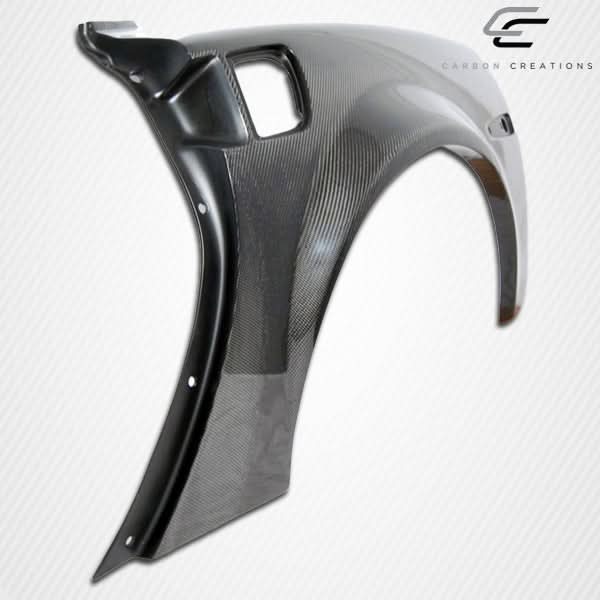 2005-2013 Chevrolet Corvette C6 ZR Edition Style Rear Fenders - Carbon Fiber
