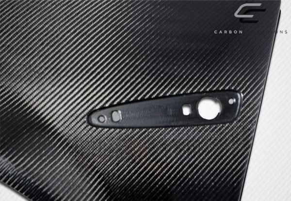 2005-2013 Chevrolet Corvette C6 ZR Edition Style Rear Fenders - Carbon Fiber