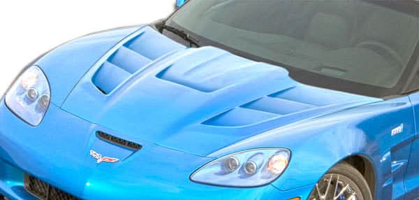 2005-2013 Chevrolet Corvette C6 ZR Edition 2 Style Hood - FRP