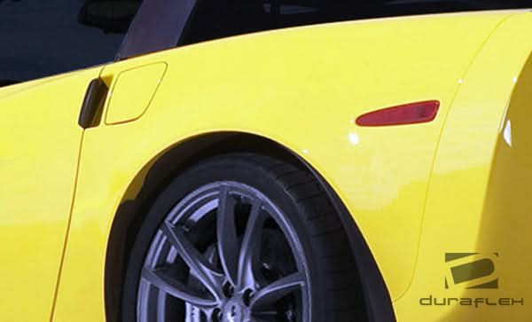 2005-2013 Chevrolet Corvette C6 ZR Edition Style Rear Fenders - FRP