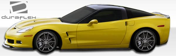 2005-2013 Chevrolet Corvette C6 ZR Edition Style Rear Fenders - FRP
