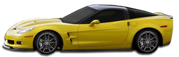 2005-2013 Chevrolet Corvette C6 ZR Edition Style Side Skirts - FRP