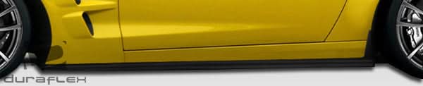2005-2013 Chevrolet Corvette C6 ZR Edition Style Side Skirts - FRP