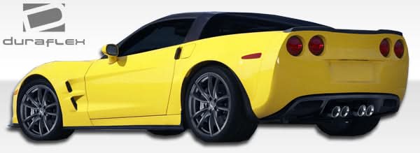 2005-2013 Chevrolet Corvette C6 ZR Edition Style Side Skirts - FRP
