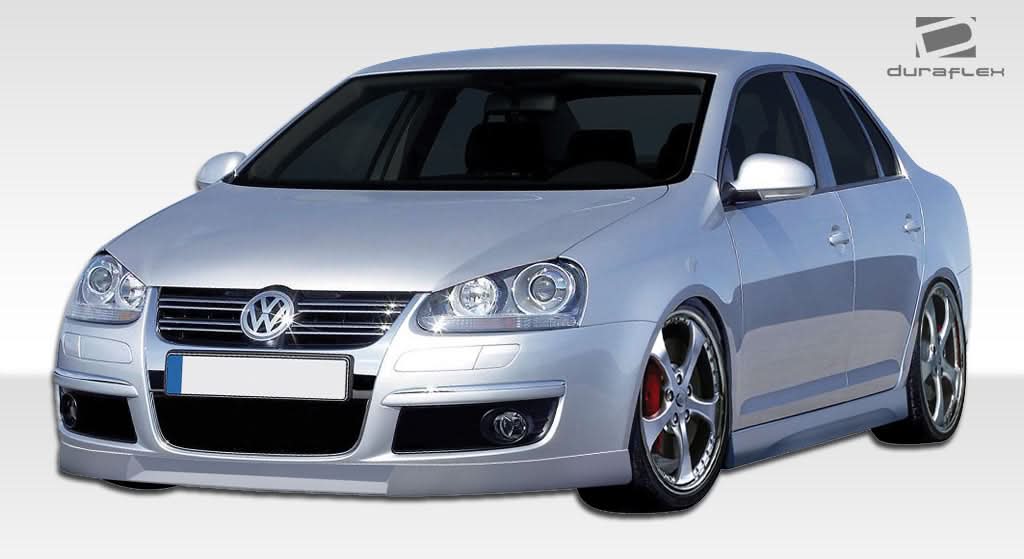 2005-2010 Volkswagen Jetta / 2006-2009 Golf GTI Rabbit Executive Style Side Skirts Rocker Panels - 2 Piece - FRP