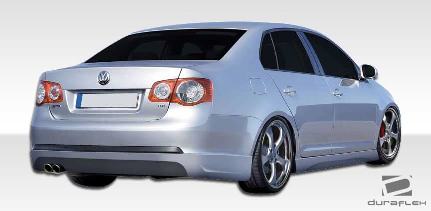 2005-2010 Volkswagen Jetta / 2006-2009 Golf GTI Rabbit Executive Style Side Skirts Rocker Panels - 2 Piece - FRP