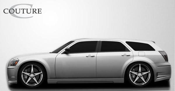 2005-2010 Dodge Magnum/300/300C Luxe Style Side Skirts - Polyurethane