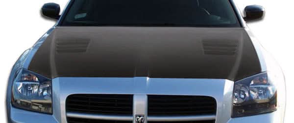 2005-2007 Dodge Magnum Executive Style Hood - 1 Piece - FRP