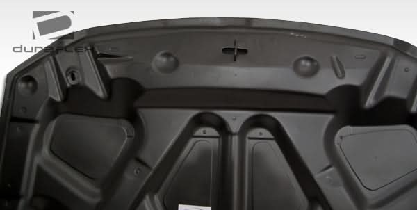 2005-2007 Dodge Magnum Executive Style Hood - 1 Piece - FRP