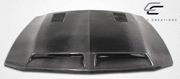 2005-2009 Ford Mustang GT500 Style Hood - Carbon Fiber
