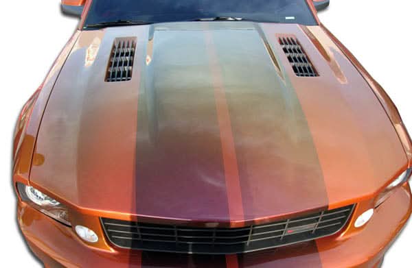 2005-2009 Ford Mustang Colt Style Hood - 1 Piece - FRP