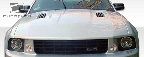 2005-2009 Ford Mustang Colt Style Hood - 1 Piece - FRP