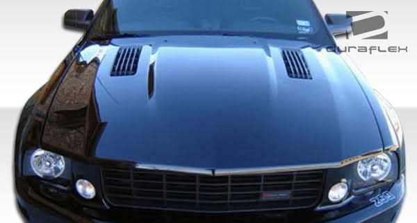 2005-2009 Ford Mustang Colt Style Hood - 1 Piece - FRP