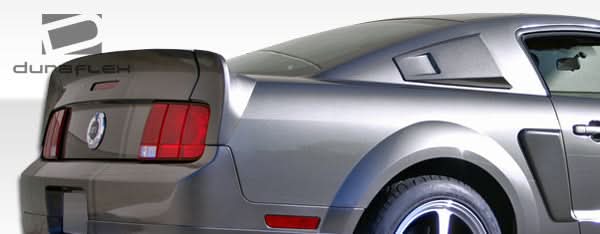 2005-2009 Ford Mustang CVX Style Side Scoop - 2 Piece - FRP