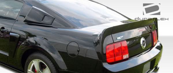 2005-2009 Ford Mustang CVX Style Side Scoop - 2 Piece - FRP
