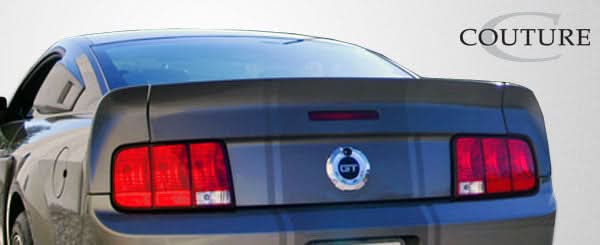 2005-2009 Ford Mustang CVX Style Wing Trunk Lid Spoiler - Polyurethane