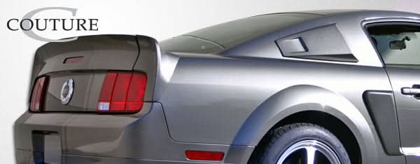 2005-2009 Ford Mustang CVX Style Wing Trunk Lid Spoiler - Polyurethane