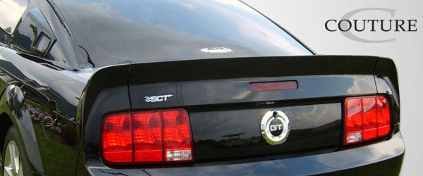 2005-2009 Ford Mustang Couture Polyurethane CVX Wing Trunk Lid Spoiler - 3 Piece
