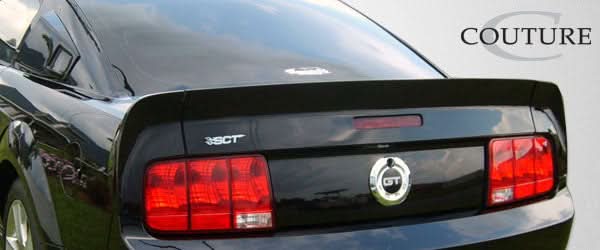 2005-2009 Ford Mustang CVX Style Wing Trunk Lid Spoiler - Polyurethane