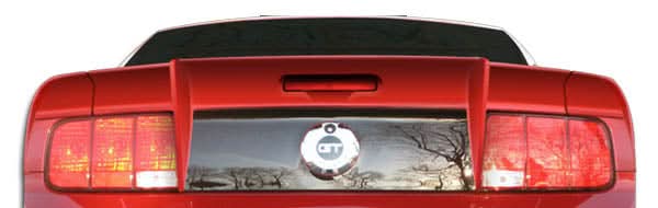 2005-2009 Ford Mustang Demon Style Wing Trunk Lid Spoiler - Polyurethane