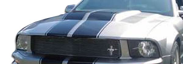 2005-2009 Ford Mustang Eleanor Style Hood - 1 Piece - FRP