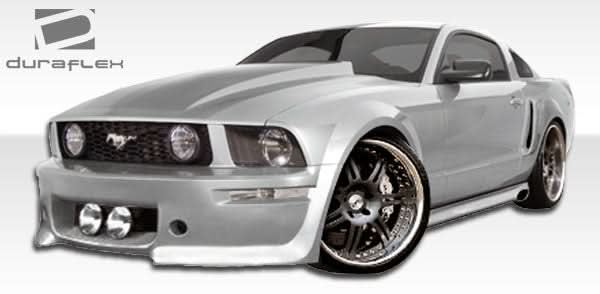 2005-2014 Ford Mustang Eleanor Style Side Skirts - 2 Piece - FRP