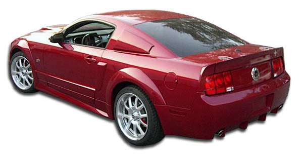 2005-2009 Ford Mustang GT500 Style Wide Body Fender Flares - FRP